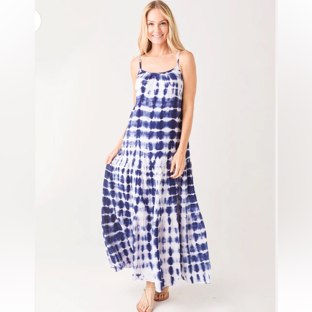 BB Dakota Steve Madden Tie Dye Women’s Endless Shore Maxi Dress